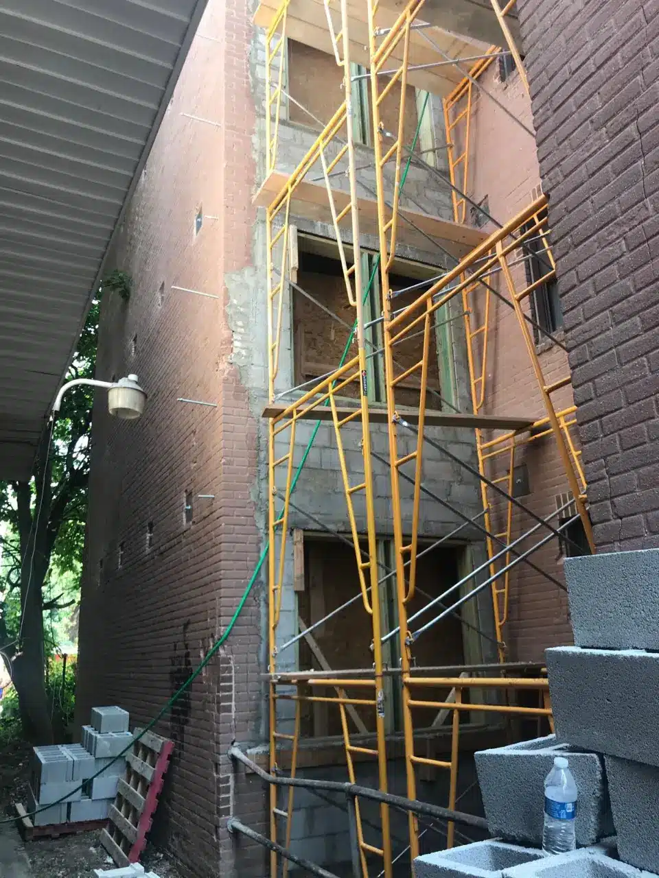professional realtors in Philadelphia working remodeling for a building